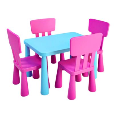 Child Safe Kids Table and Chair Set with Rounded Edges Manufacturers, Suppliers in Bareilly