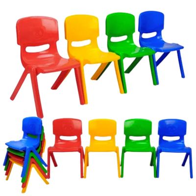 Child Sized Classroom Chairs with Angled Reinforced Legs Manufacturers, Suppliers in Baksa