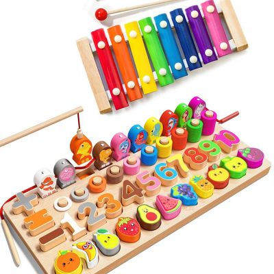 High Quality Multicolor Wooden Alphabet and Number School Toy for Kids Manufacturers, Suppliers in Mapusa