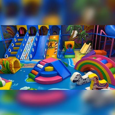 Kids Indoor Soft Play Equipment with Slides Climbing Blocks Manufacturers, Suppliers in Dhamtari
