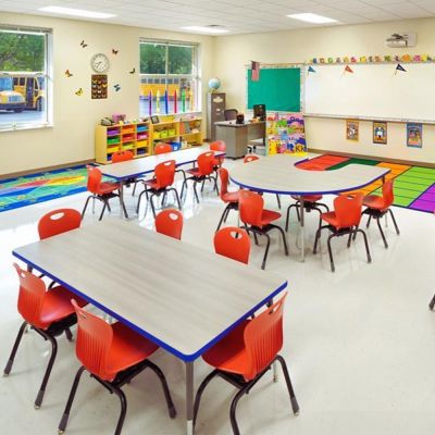 Safe Preschool Classroom Setup with Furniture and Ventilation Manufacturers, Suppliers in Chandigarh