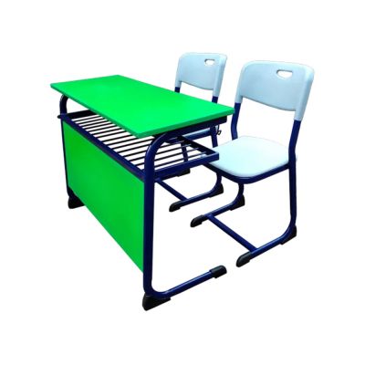 Two Seater Classroom Desk with Durable Metal Frame Manufacturers, Suppliers in Solan