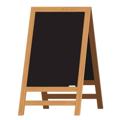 Wooden Frame Black Chalk Board Display Board Foldable for School Use Manufacturers, Suppliers in Badami