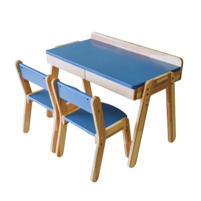 Wooden Kids Study Desk with Storage Shelf and Chairs Manufacturers, Suppliers in Rishikesh