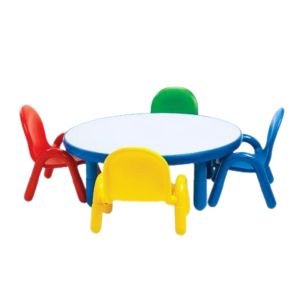 Children HDPE Plastic Round Table and Chair Set Manufacturers in Delhi