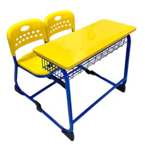 Classroom Furniture Desk with Two Chairs for Training Centers Manufacturers in Delhi