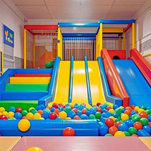 Indoor Play Zone Soft Foam Slides Ball Pool Bright Multicolor Safe Play Equipment Manufacturers in Delhi