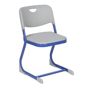 Classroom Chair with Plastic Seat and Metal Support Frame Manufacturers in Delhi