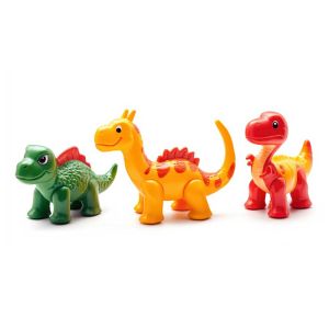 Kids Dinosaur Toy Figures Set Multicolor Cartoon Style Educational Play Manufacturers in Delhi