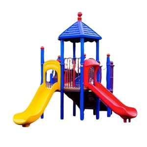 Kids Outdoor Playground Multiplay Station Plastic and Metal Play Tower with Slides Manufacturers in Delhi