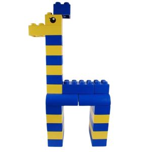 Kids Plastic Building Blocks Toy Giraffe Design for Learning and Play Manufacturers in Delhi