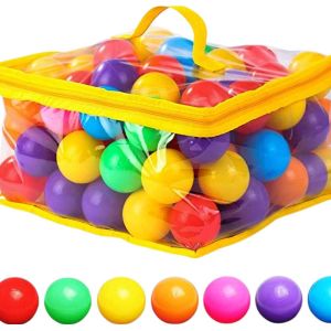 Kids Plastic Play Ball Set Multicolour Lightweight Round Balls with Carry Bag Manufacturers in Delhi