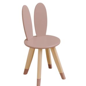 Kids Wooden Chair with Bunny Ear Design for Play School Manufacturers in Delhi