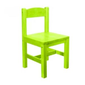 Lime Green Wooden Chair for School or Home Study Manufacturers in Delhi