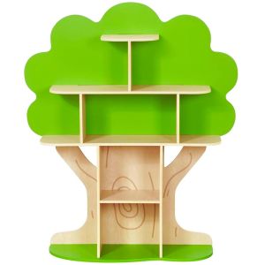 Nature Theme Wooden Bookshelf for Kids Library Area Manufacturers in Delhi