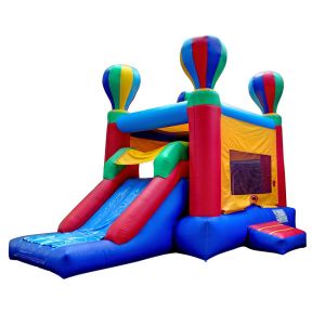 Outdoor Multiplay Station Inflatable Bouncer with Slider Multicolor Durable for Kids Manufacturers in Delhi