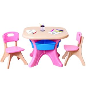 Pastel Color Kids Activity and Craft Table Set Manufacturers in Delhi
