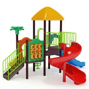 Playground Play Set for Kids Multicolor High Quality Play Tower with Climbing and Sliding Manufacturers in Delhi