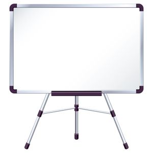 Portable Tripod White Board Stainless Steel Durable for School and Office Use Manufacturers in Delhi