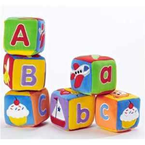 Soft Fabric Alphabet Blocks for Kids Early Learning and Indoor Play Toy Manufacturers in Delhi