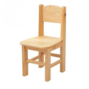 Solid Wood Student Chair with Natural Finish Manufacturers in Delhi