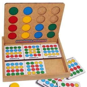 Wooden and Plastic Color Pattern Matching Board for Kids Early Learning and Fun Manufacturers in Delhi